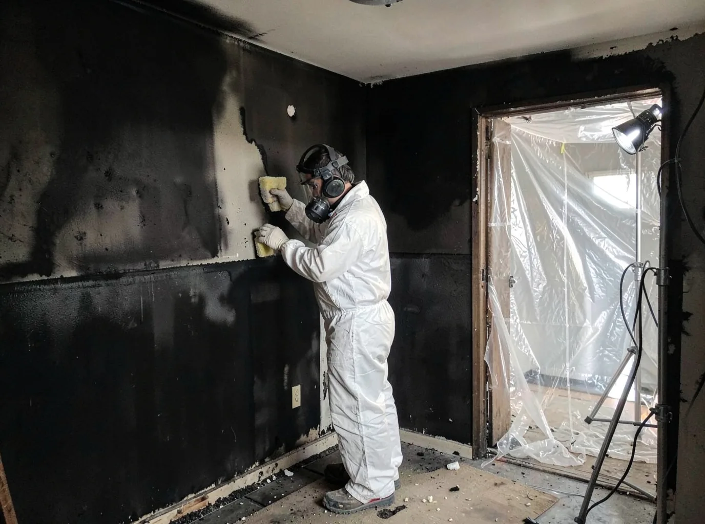 Fire Damage Restoration company in Garfield, KS